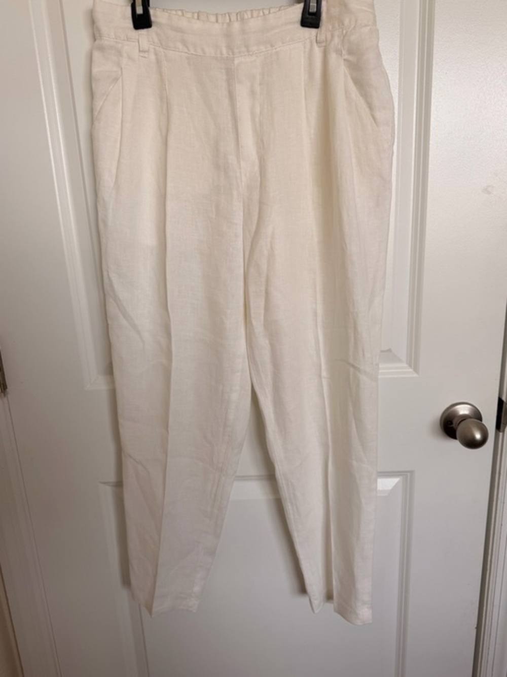 Garnet Hill 100% Linen Pants Size 4